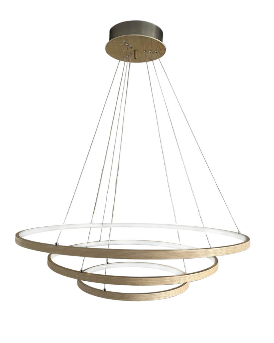 Trione taklampa D80cm natur