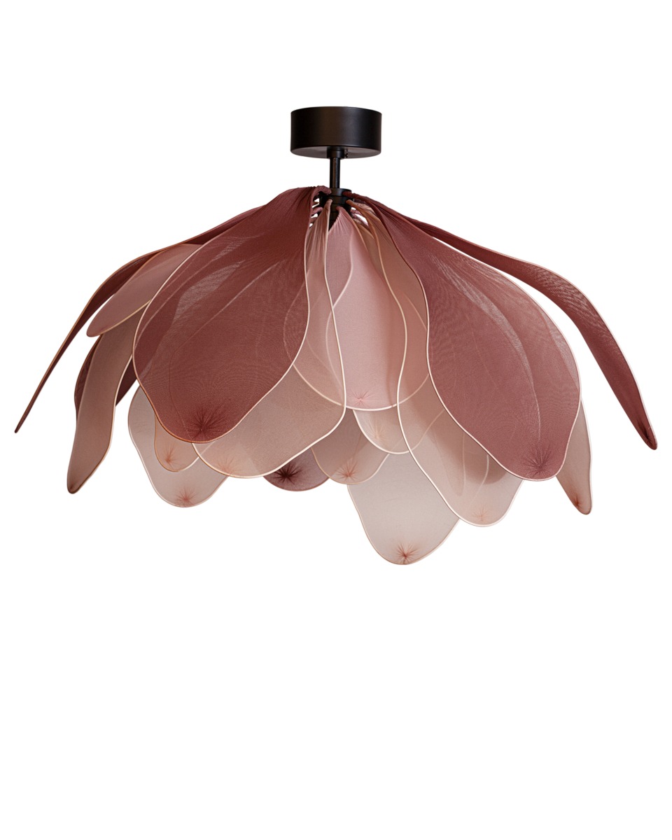 Lou Lou plafond Ø80cm Rosa