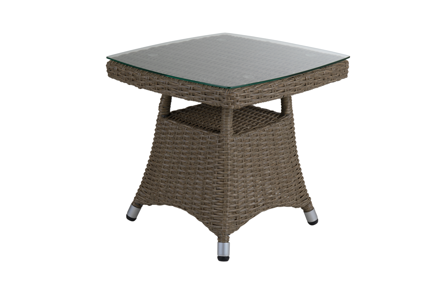 Ashfield 50x50 H48 beige/glas