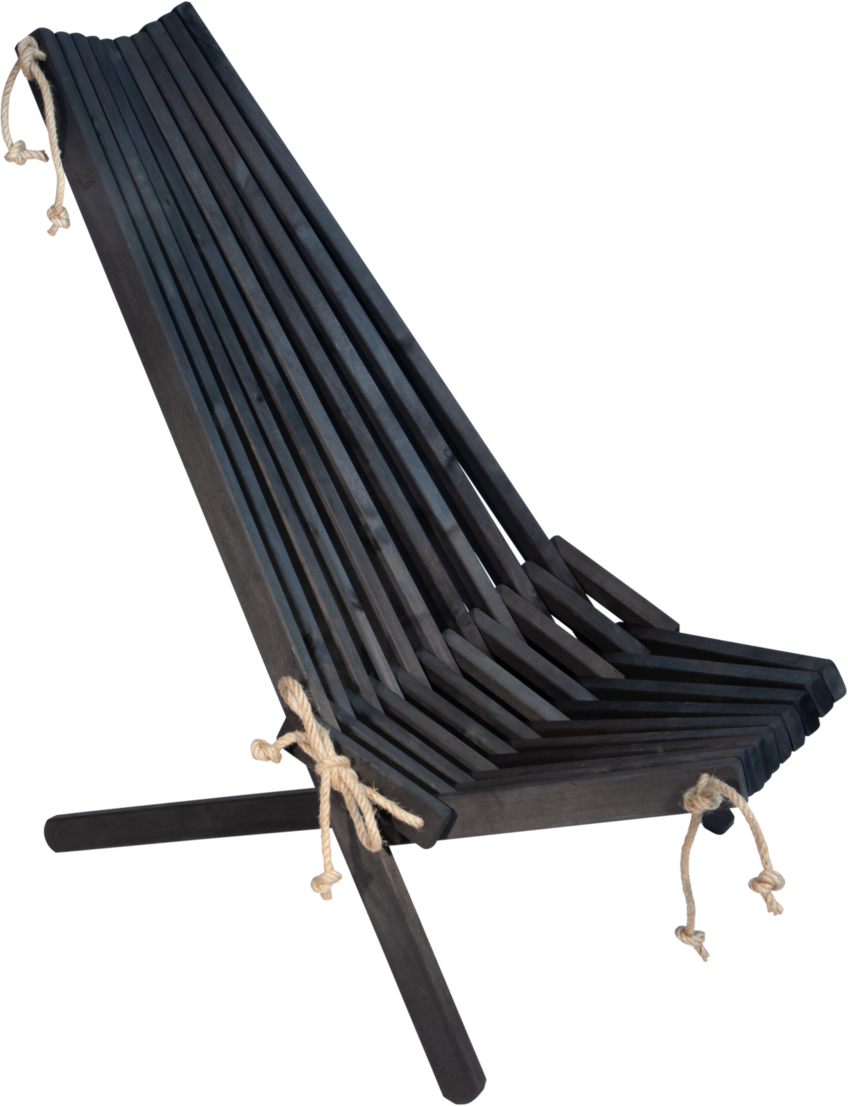 Ecochair al svart oljad