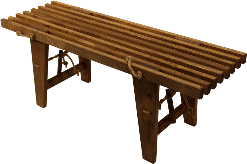 Ecobench 120 cm ask brun oljad