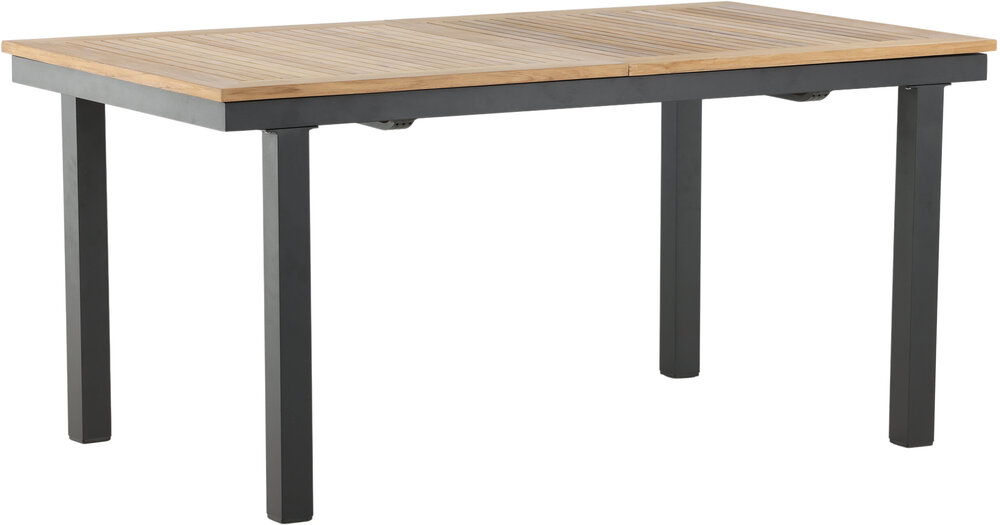 Panama bord svart 160x90x75