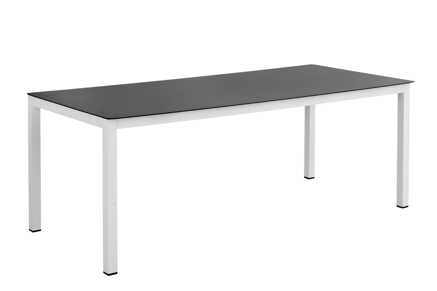 Rana 200x90 H73 vit m glas