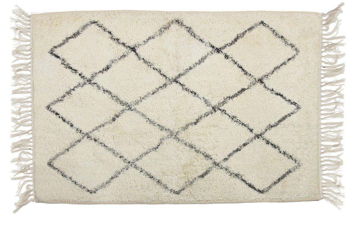 Shaggy Matta Offwhite 70x240cm