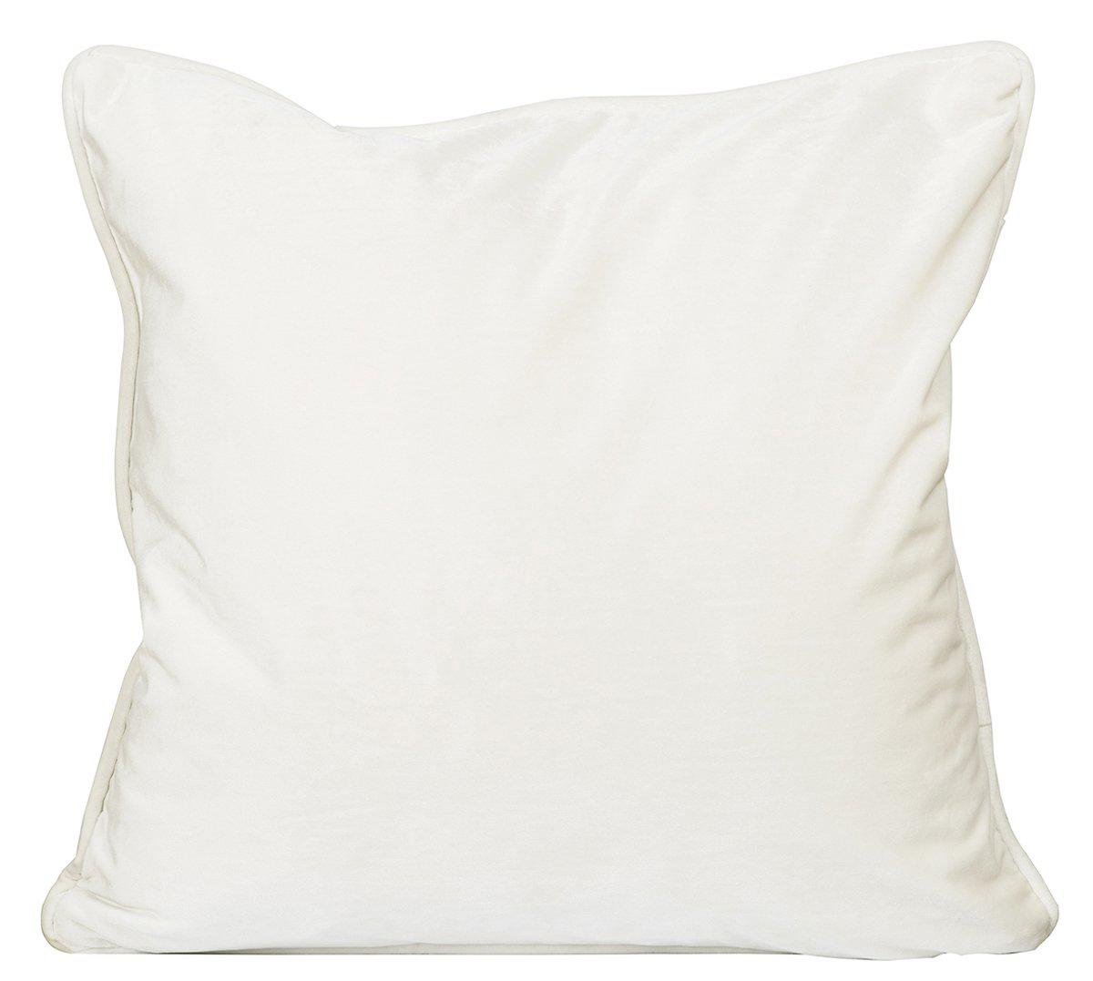 Elise Kuddfodral Vit 45x45cm