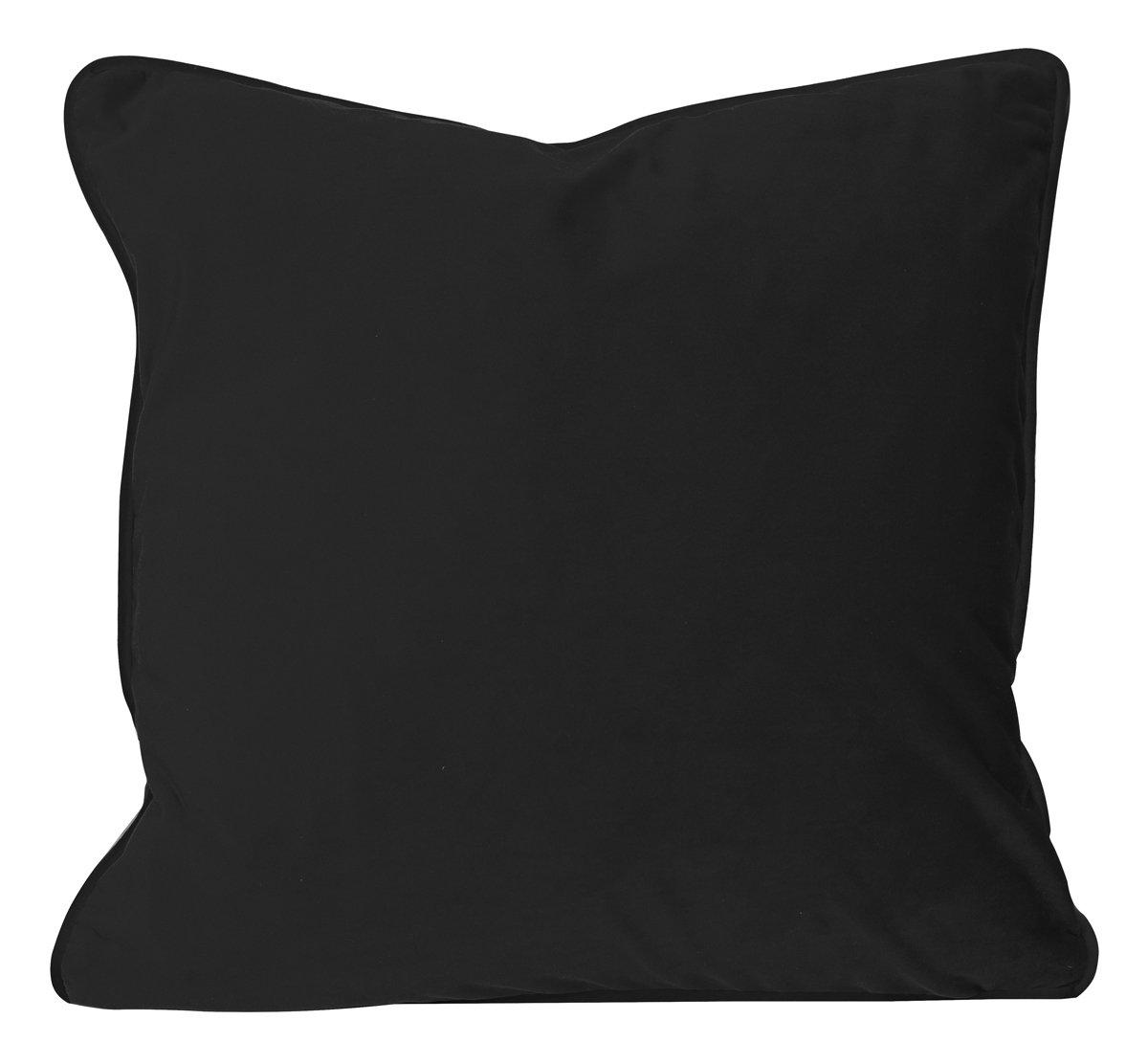 Elise Kuddfodral Svart 45x45cm