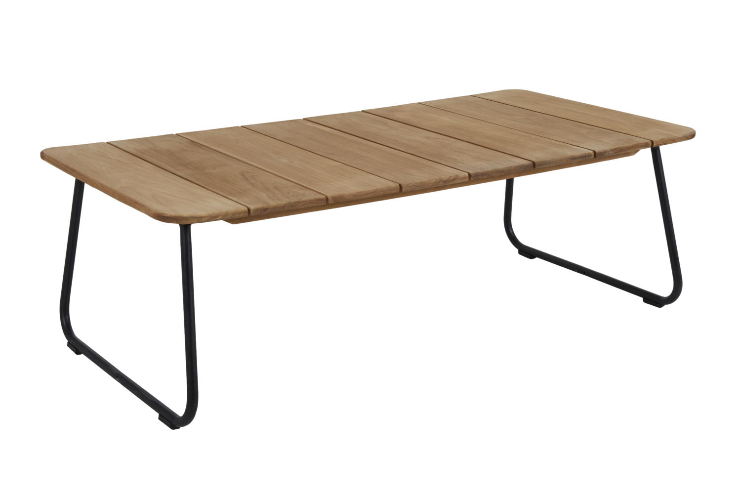Nolli 140x70 H45 svart/teak