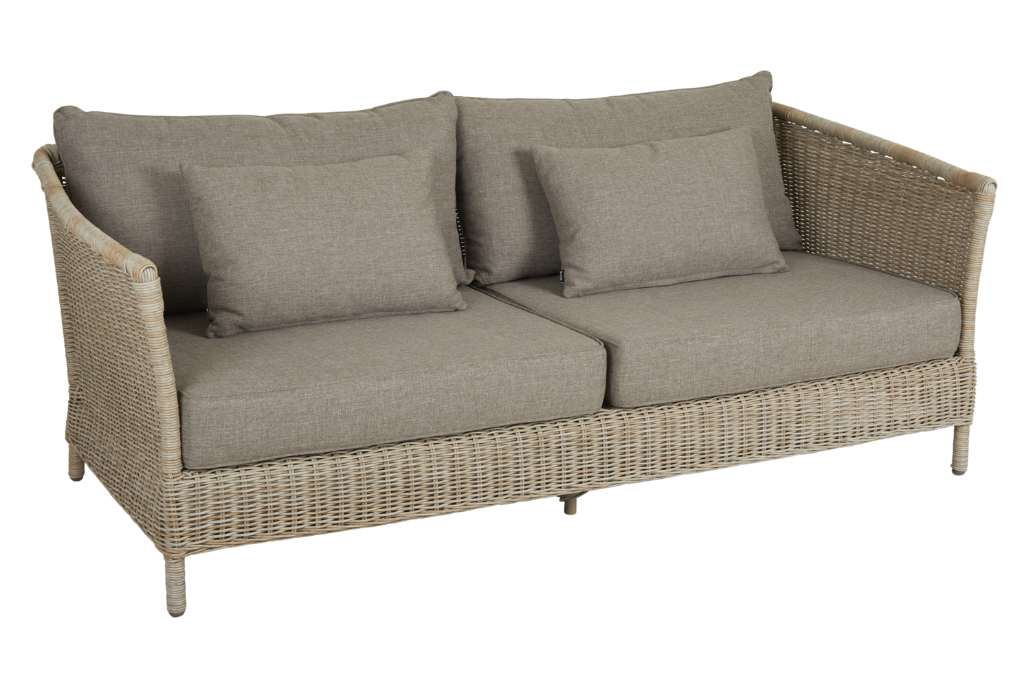 Aster 3-s soffa beige m dyna