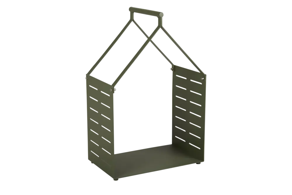 Belfort vedkorg moss green