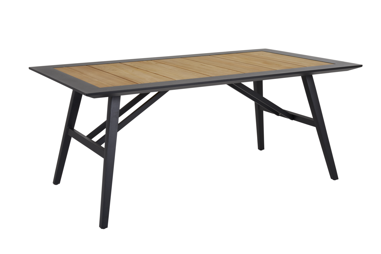 Chios matbord svart/teak