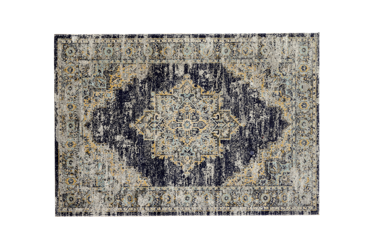 Amarante matta 160x230 blå mul