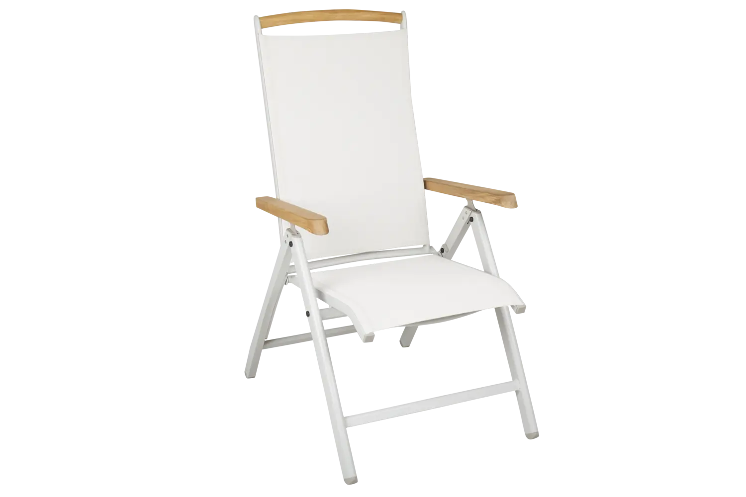 Andy pos Light Grey/Offwh teak