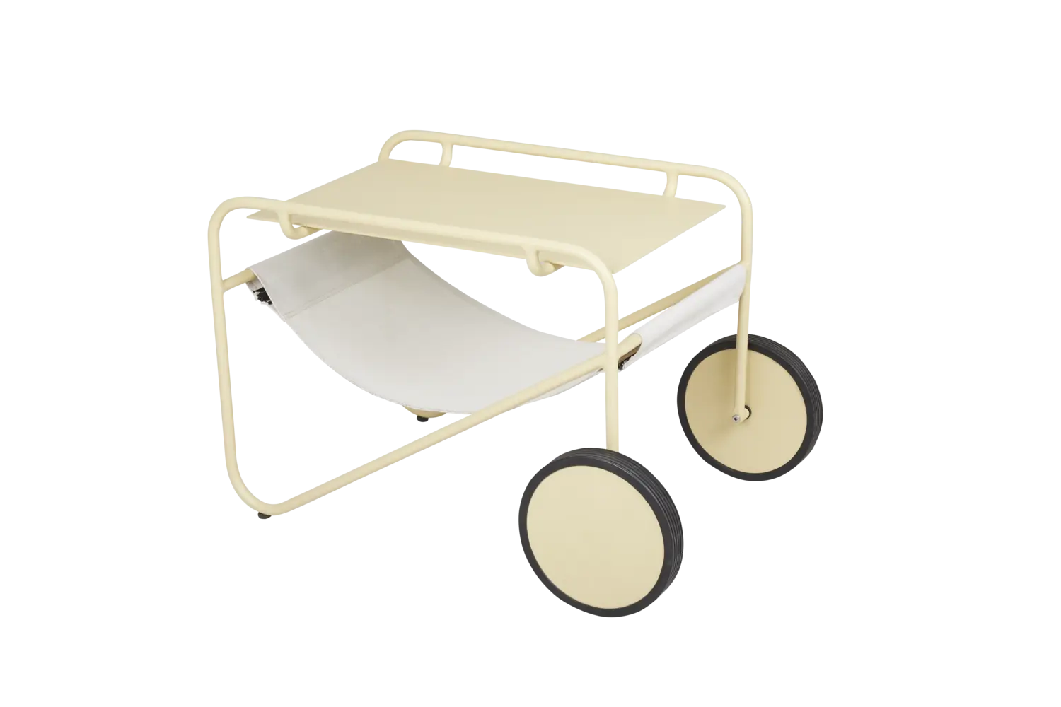 Poul bord Lemon/Offwh