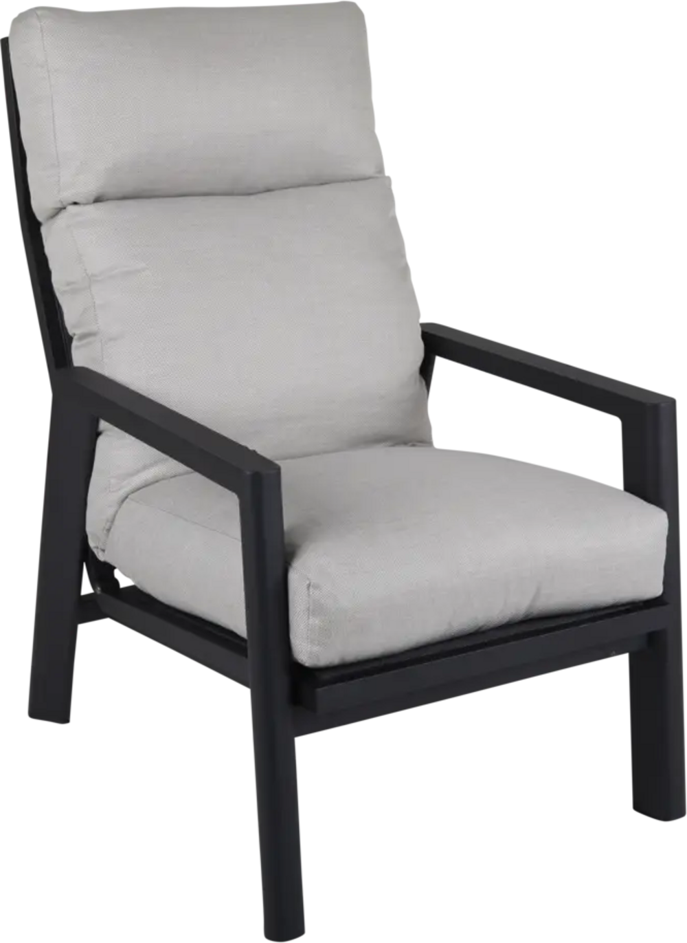 Slide positionsfåtölj svart/ash