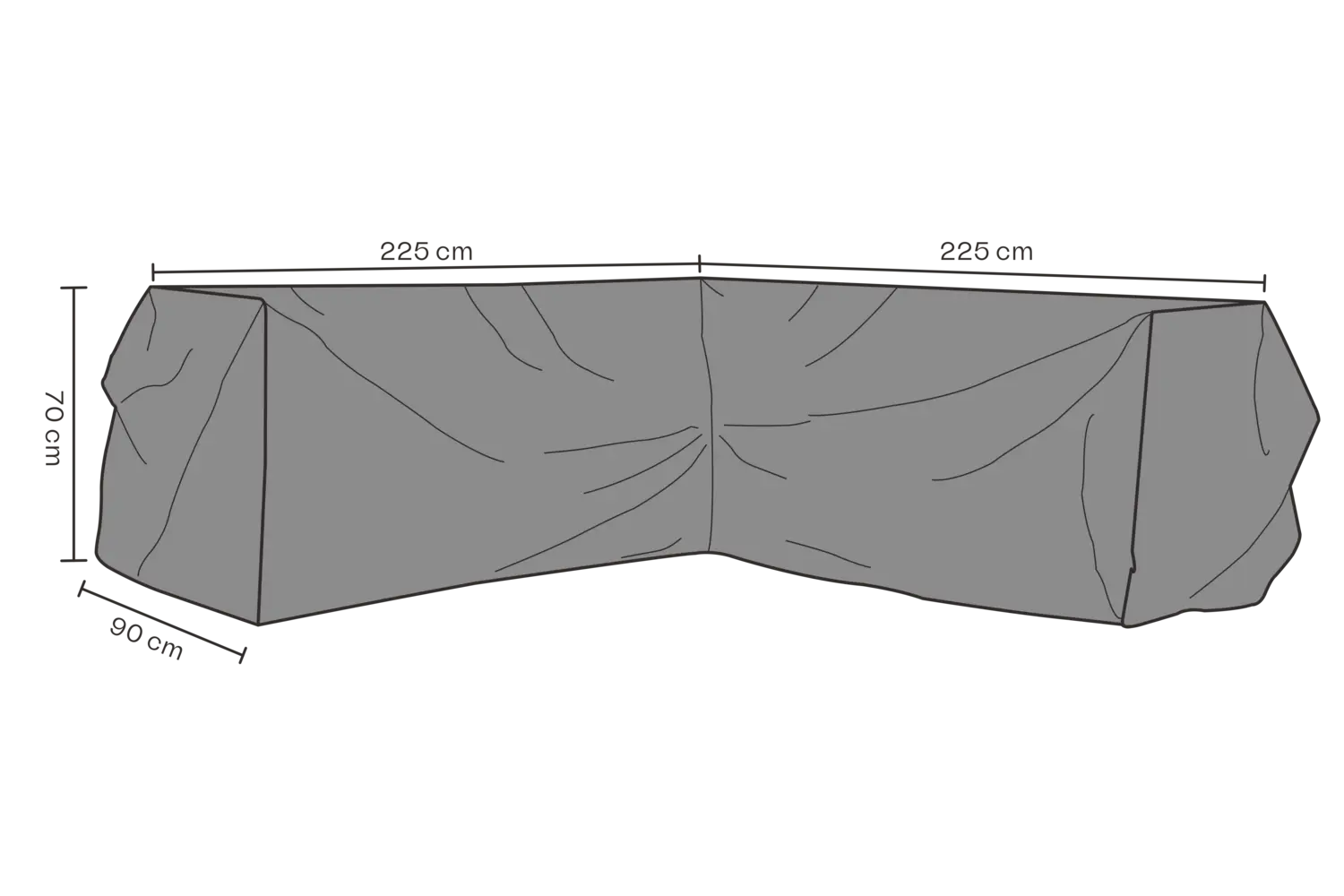 Skydd 225/225x70x90 andas