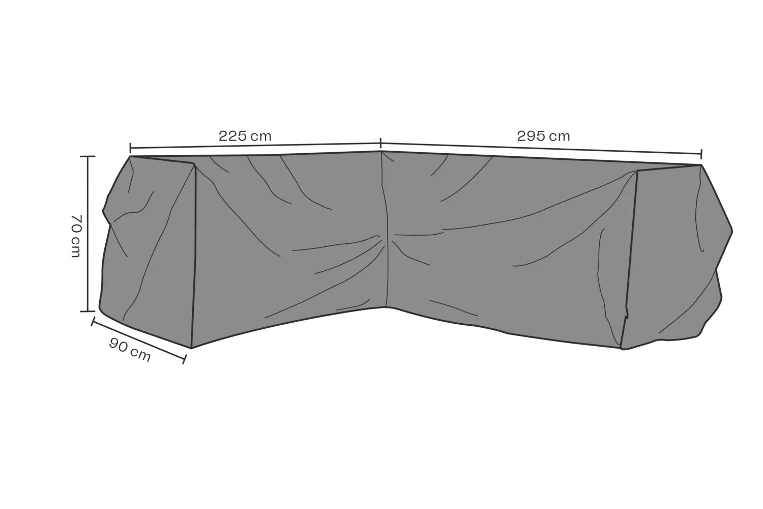 Skydd 295/225x70x90 andas