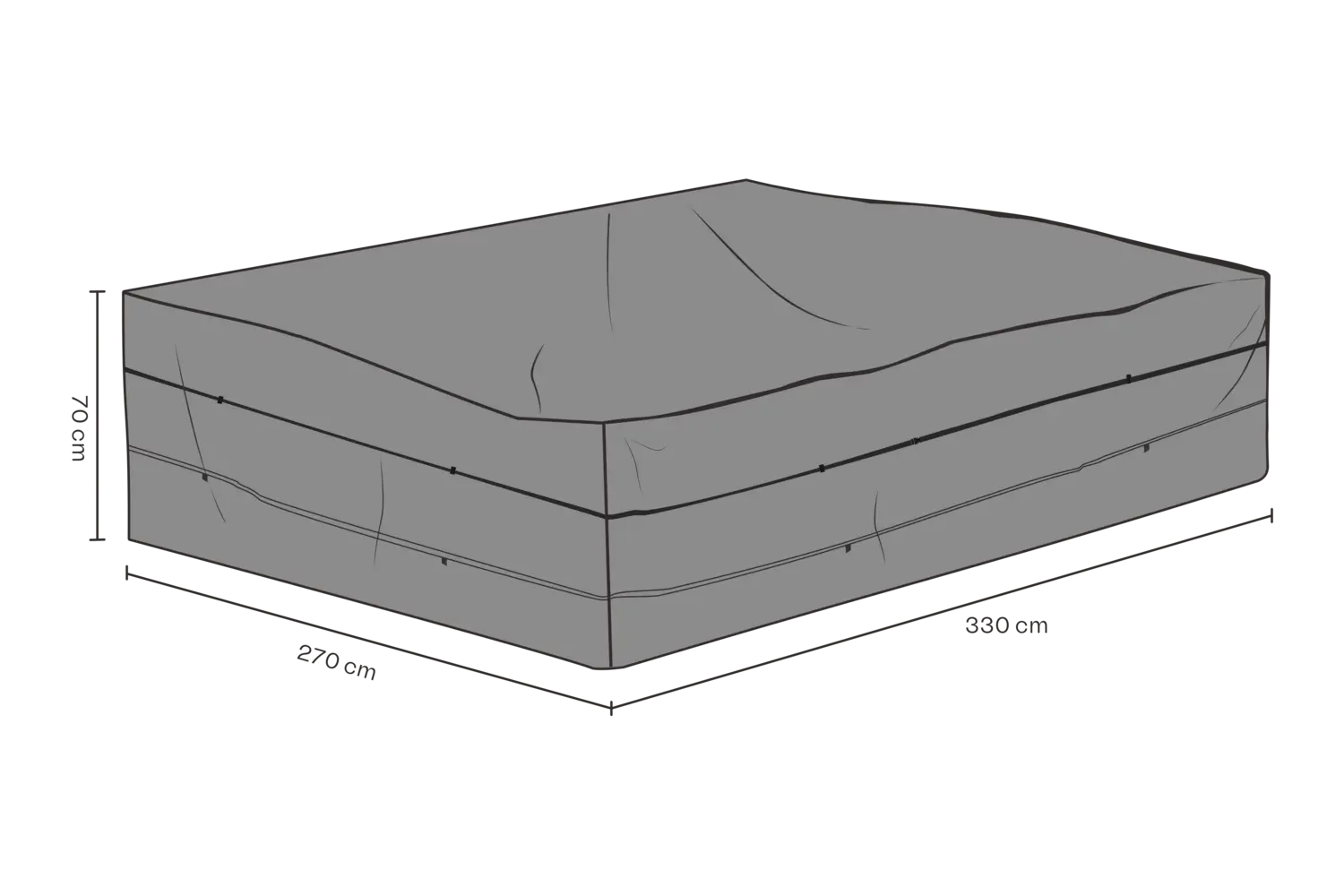 Skydd 330x270x70 andas