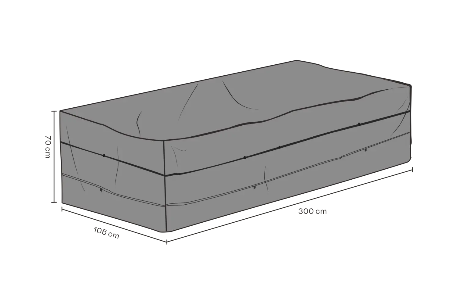 Skydd 300x105x70 andas