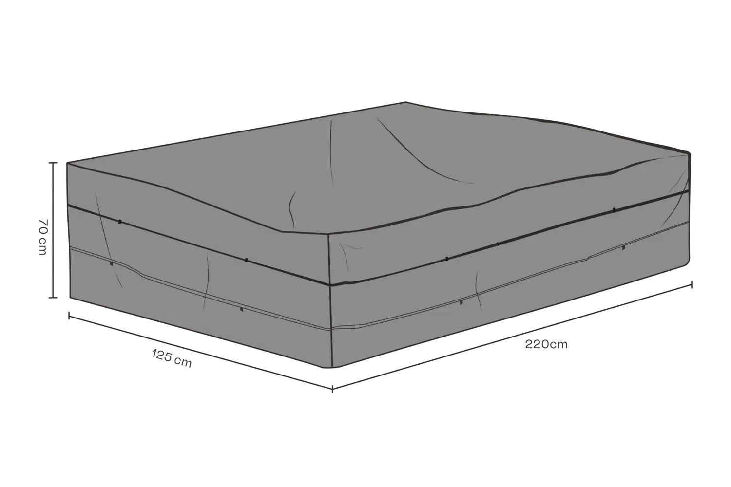 Skydd 220x125x70 andas