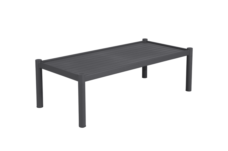 Brad soffbord antracit 150x71x47