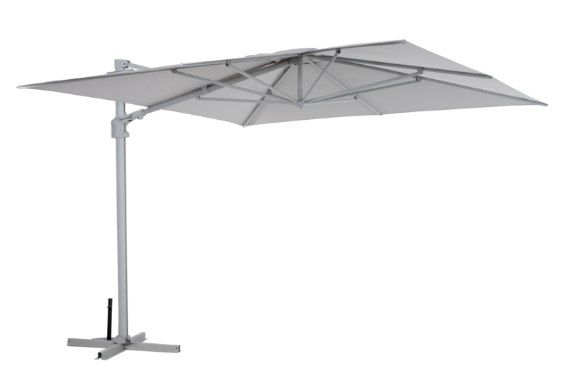 Vinovo frihängande parasoll khaki 300x300x275