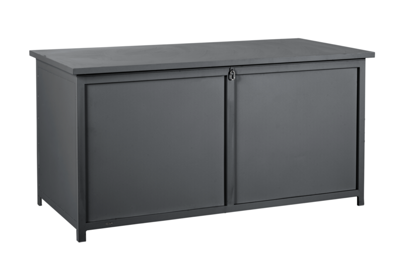 Hide förvaringslåda antracit 177x85x99
