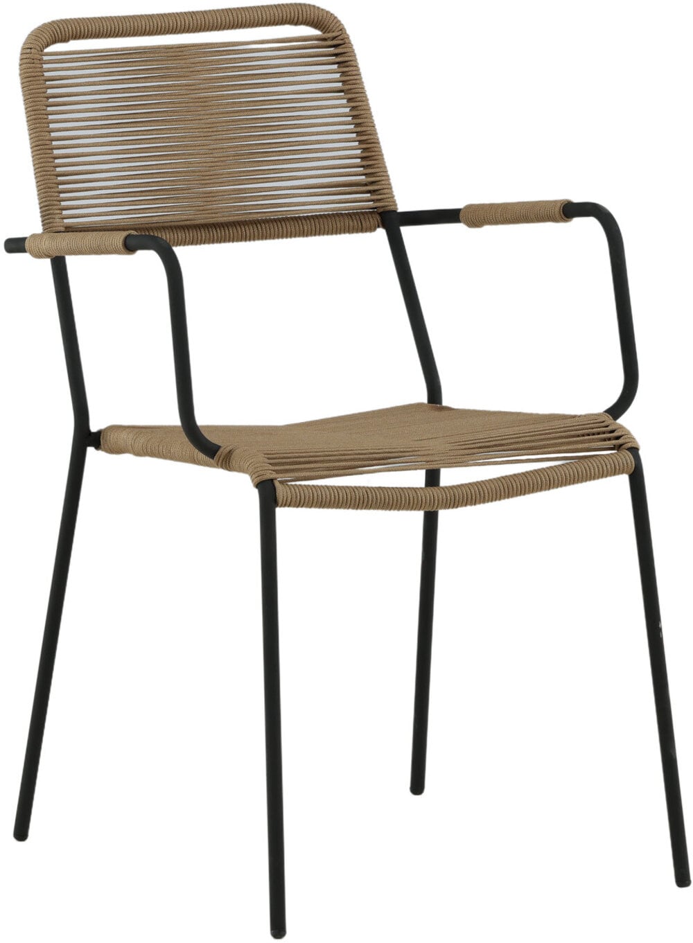 Lindos stol brun 85x55x66