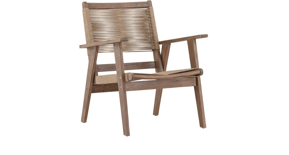 Peter fåtölj brun 88x68x72