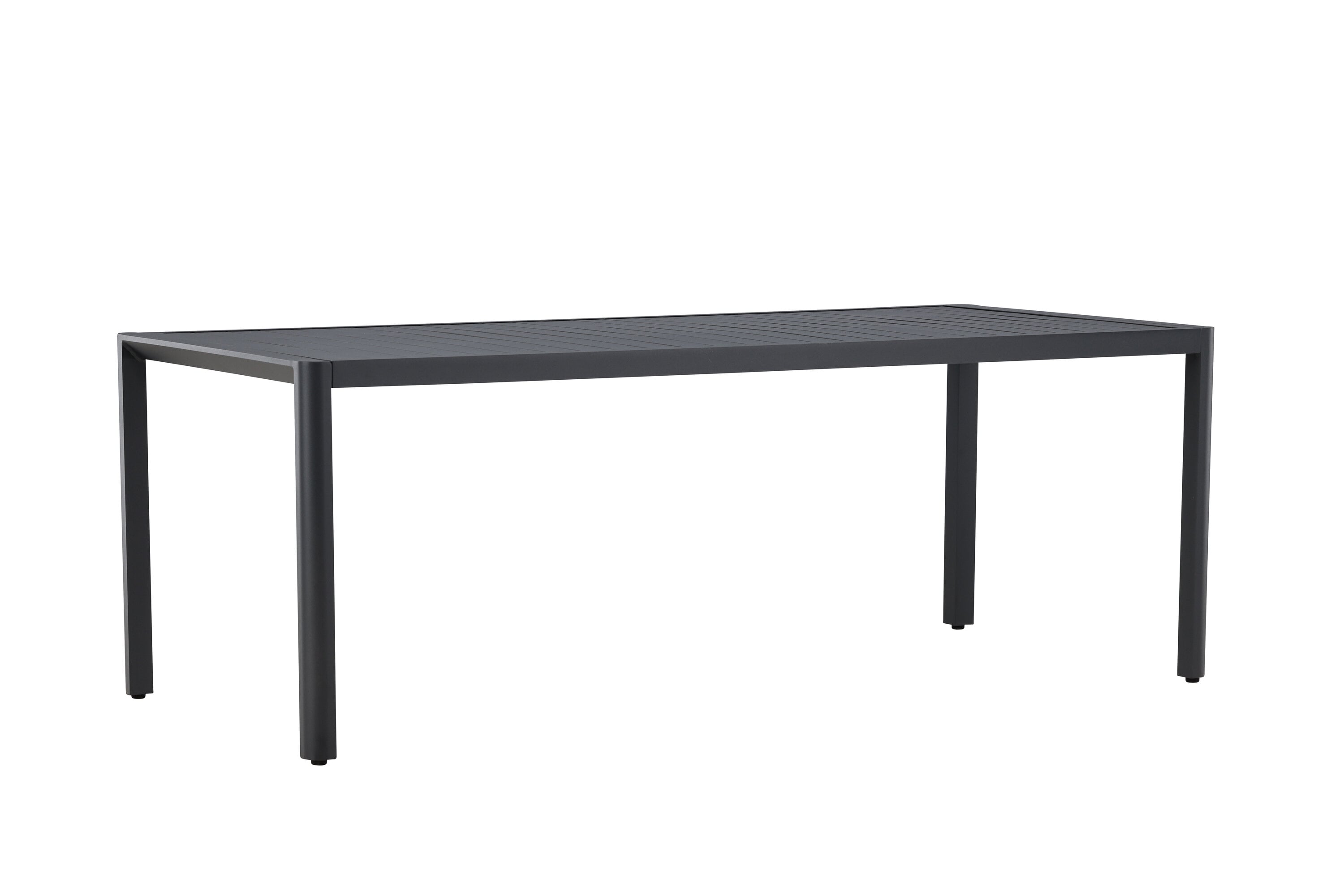 Giardini rektangulärt matbord 200 cm x 90 cm, svart