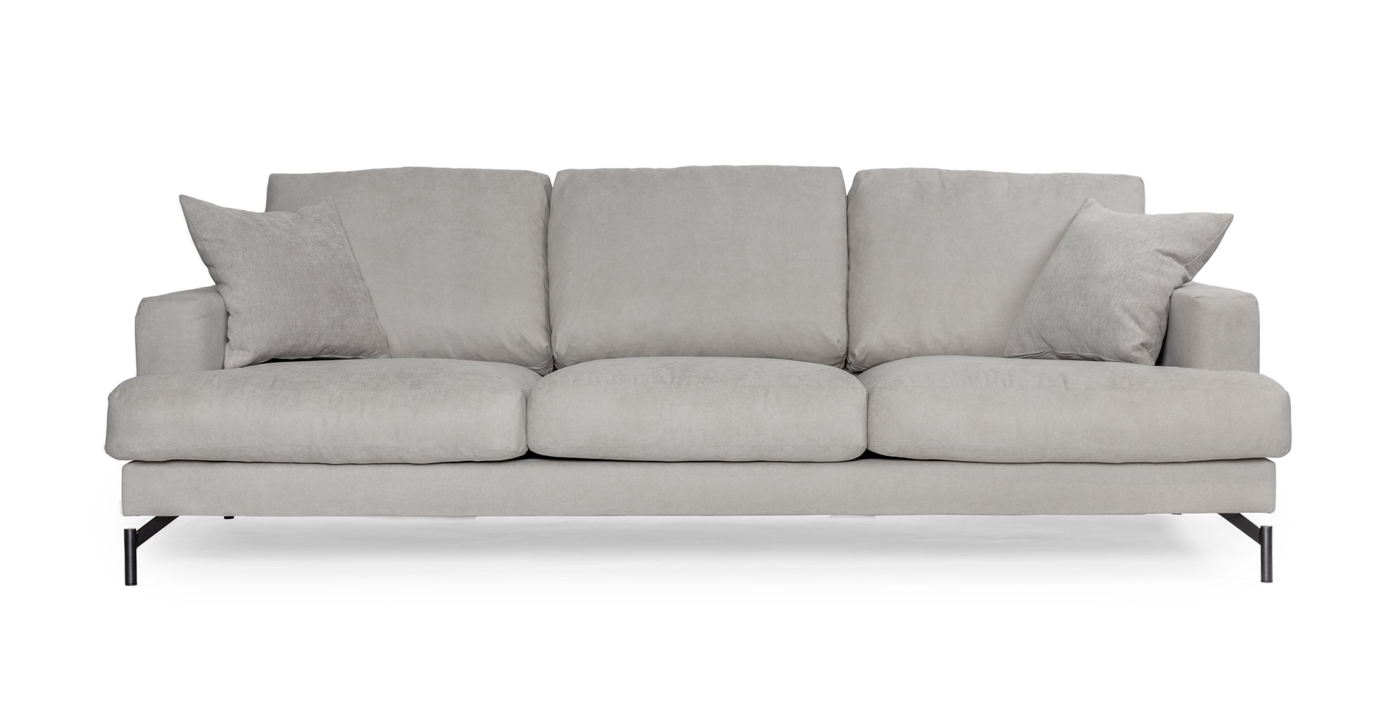 Wave 3-sits XL ljusgrå (belfast 14)