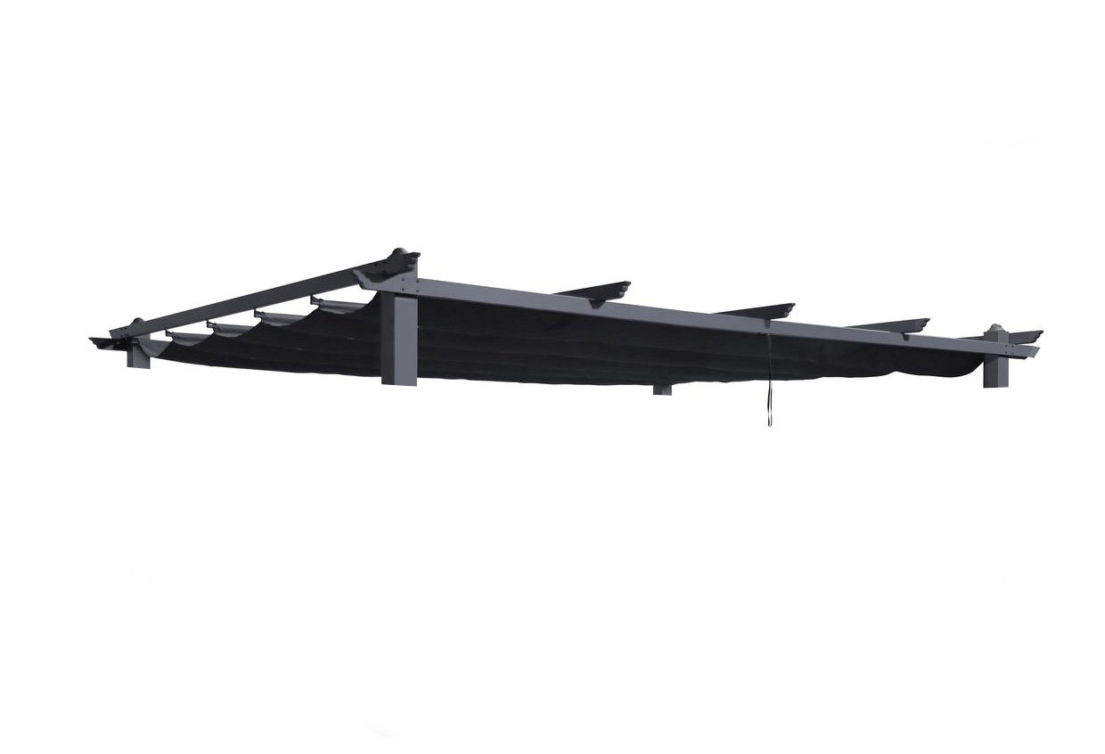 Pergola-tak 300x400 grå