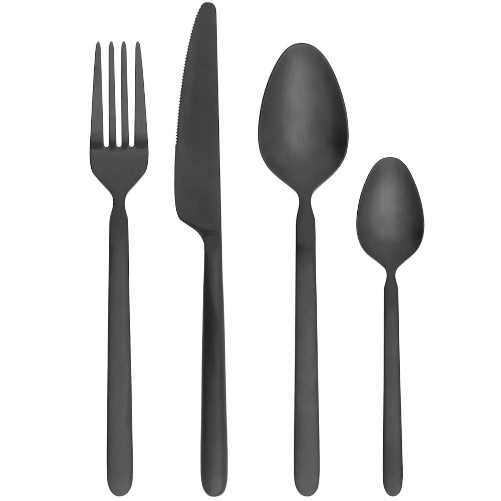 Blomus - STELLA bestickset 16 delar svart