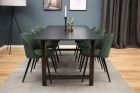 Count matbord + valerie stolar gröna