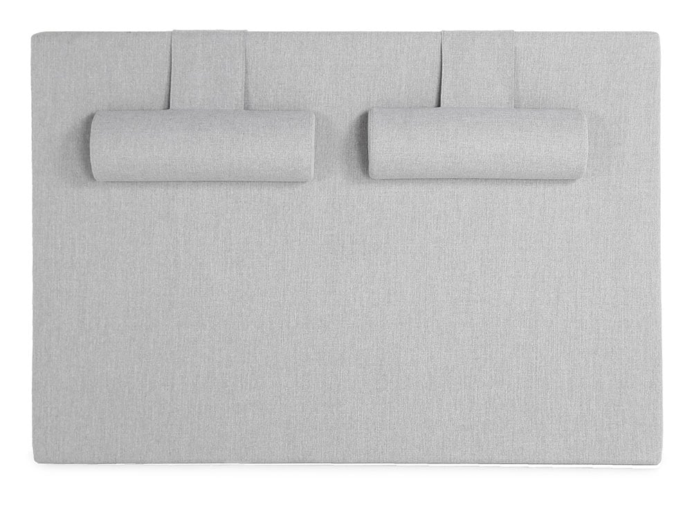 Sänggavel slät 160cm ljusgrå