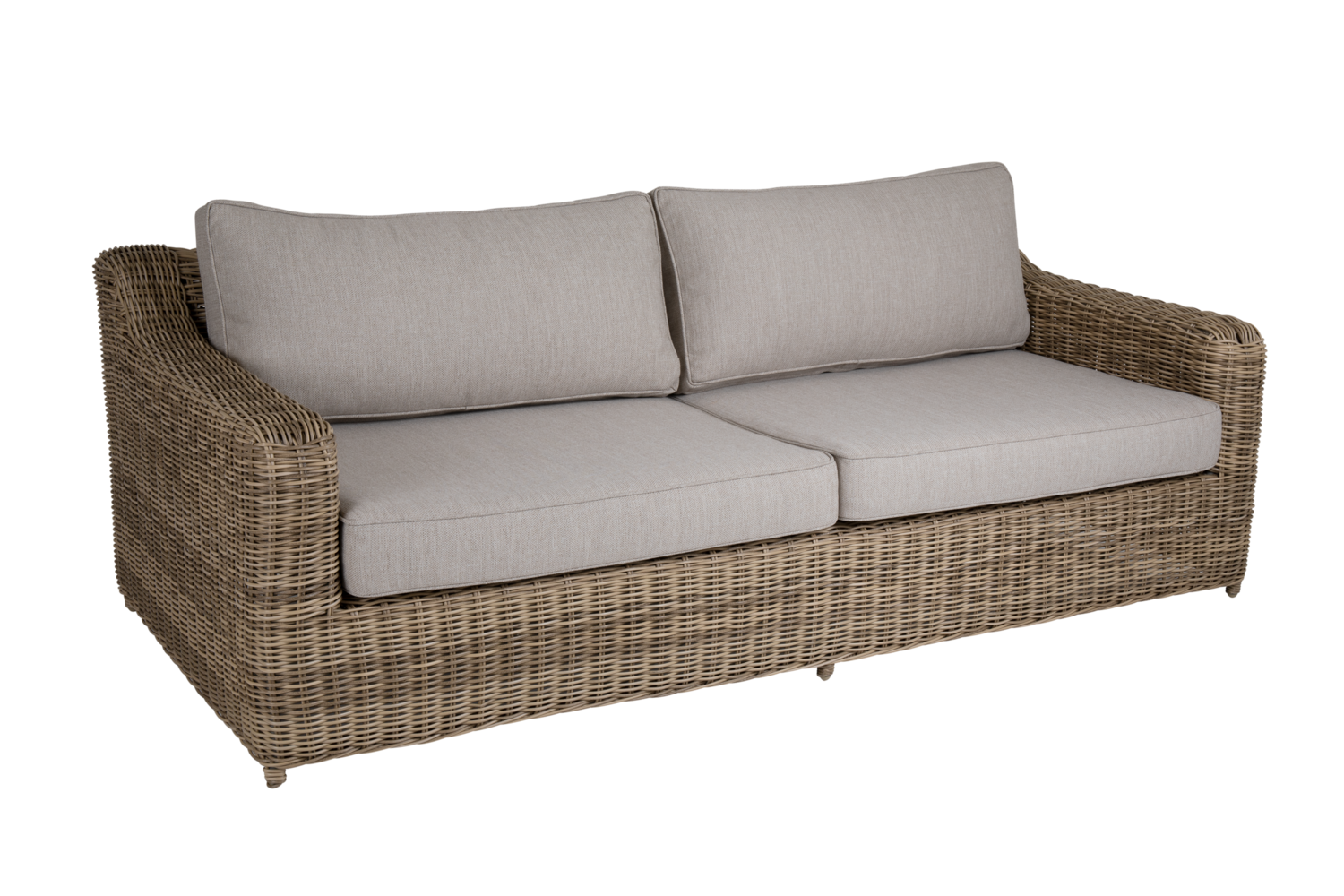 Glendon 3-sits soffa rustic/beige