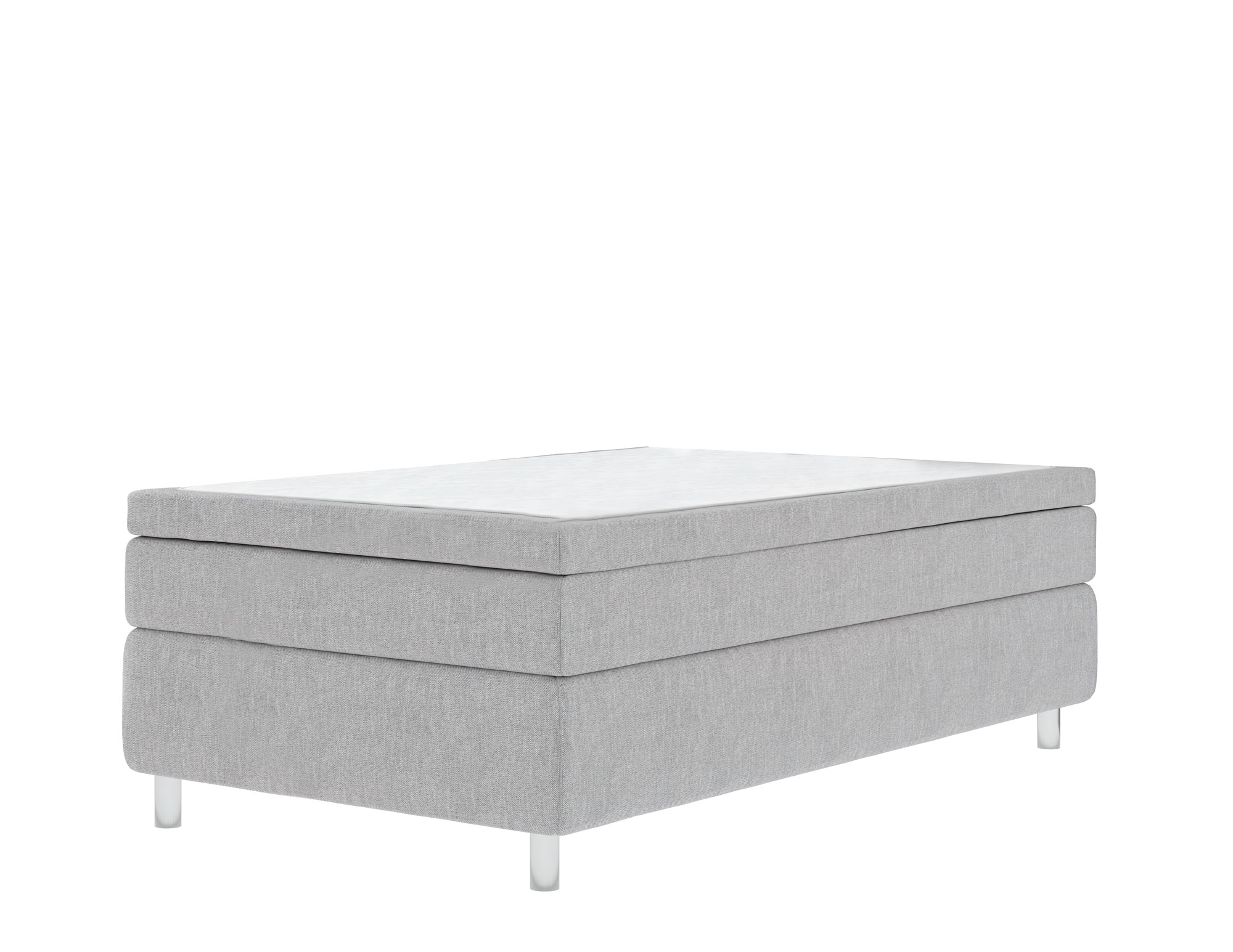 Nordic kontinentalsäng 120x200cm ljusgrå