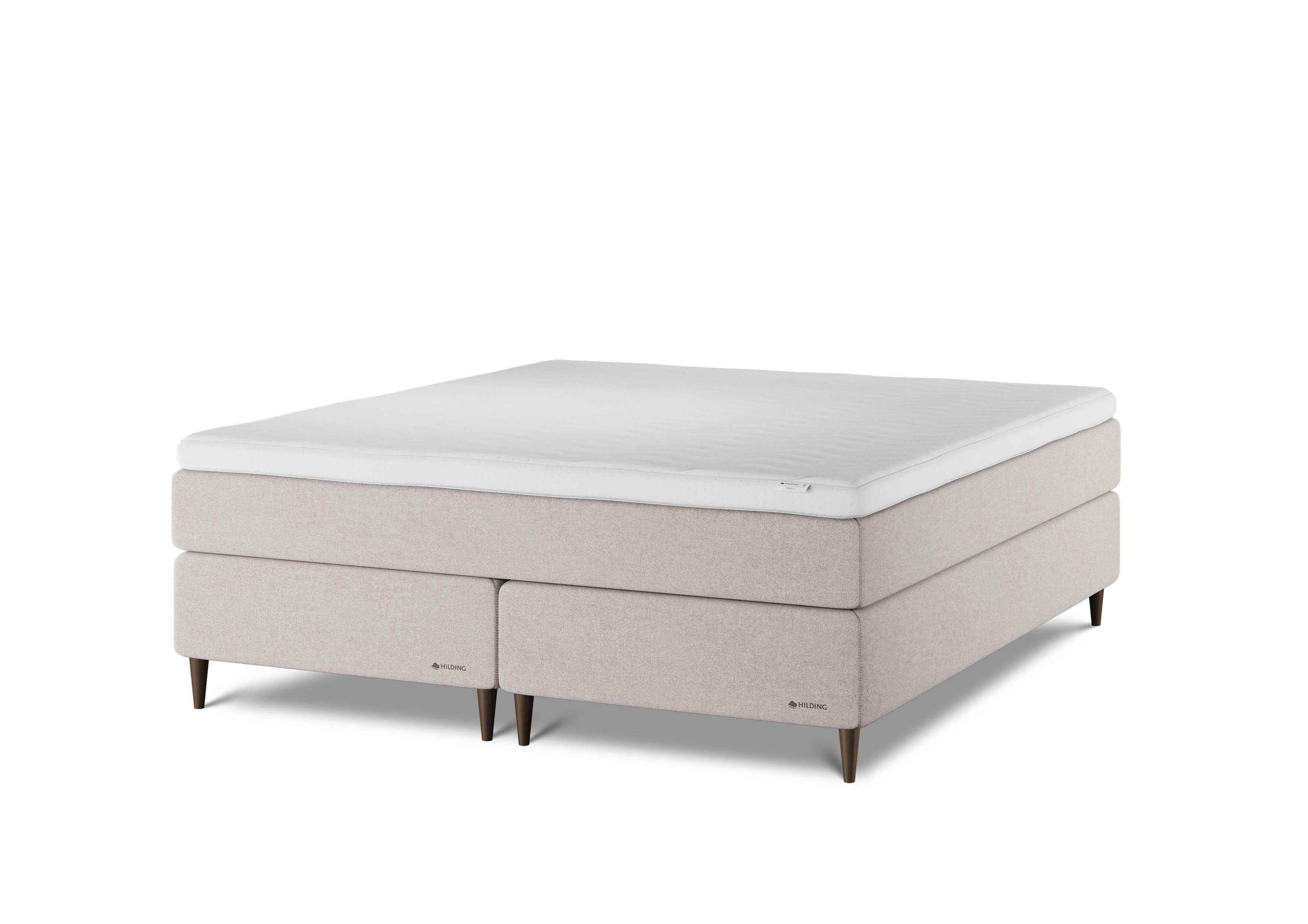 Family Aktiv Kontinentalsäng 140 x 200 cm (Osby beige)