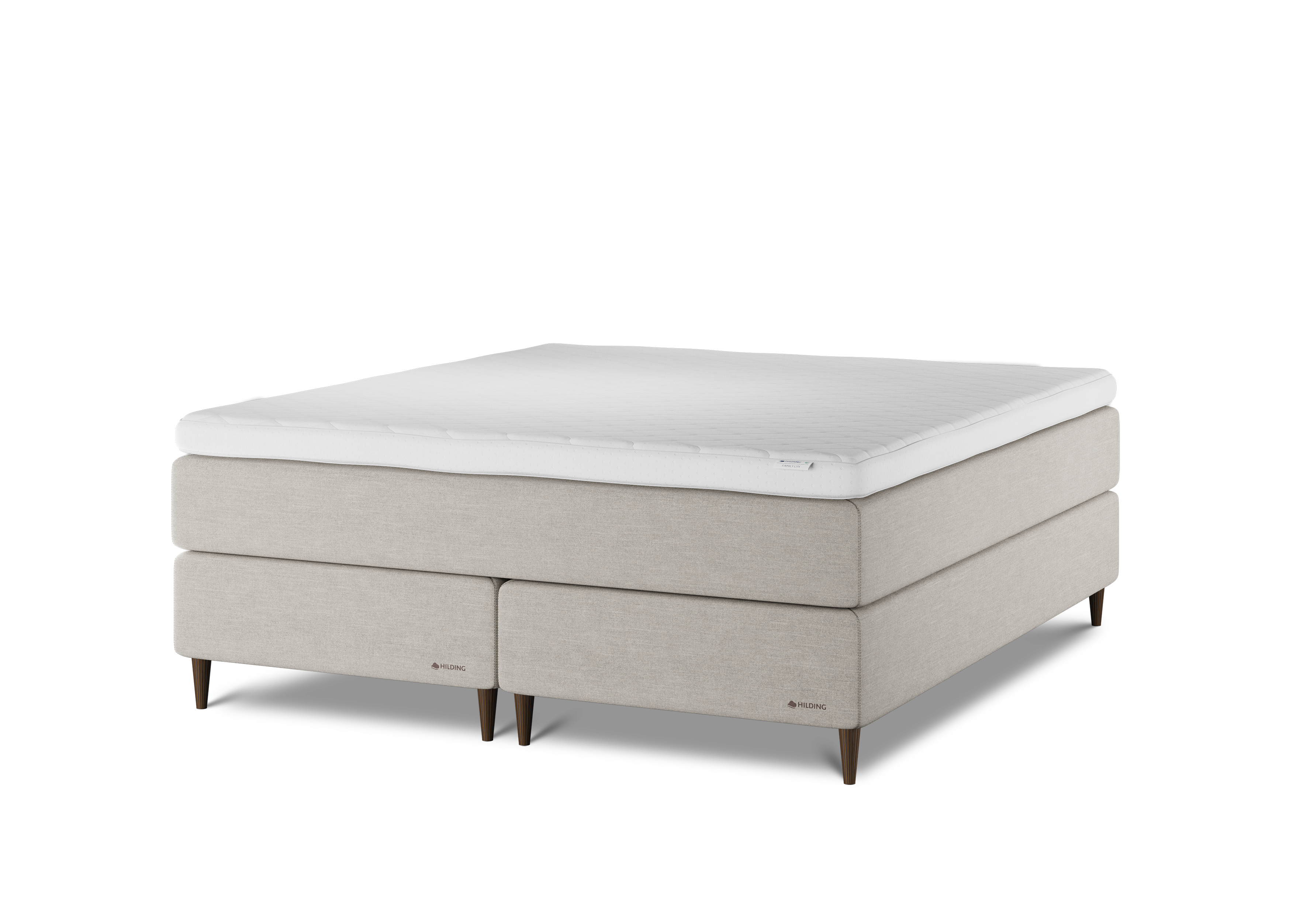 Family Lyx Kontinentalsäng 160 x 200 cm (Finja beige)