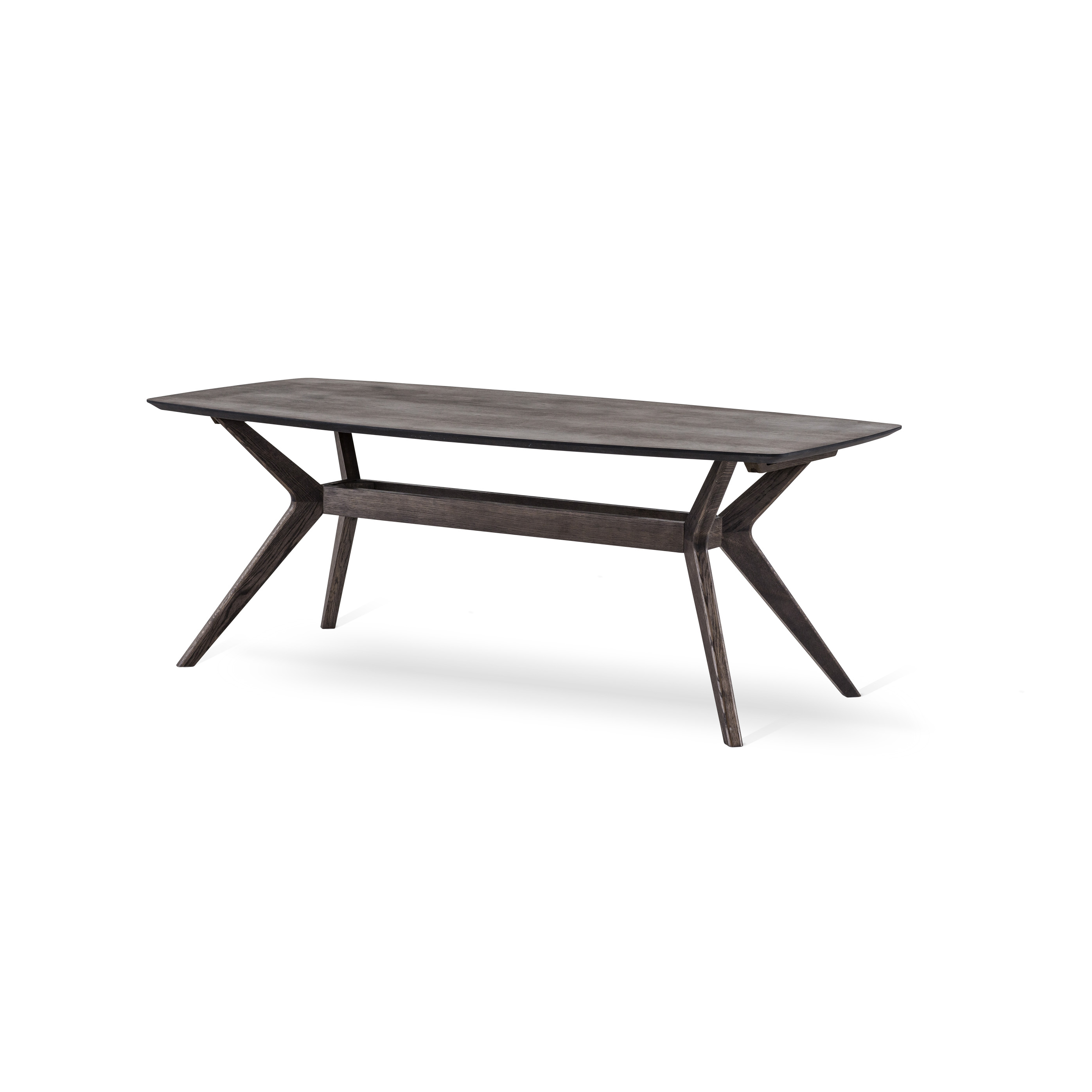 HAMPTON matbord 210x100 cm smoked ek