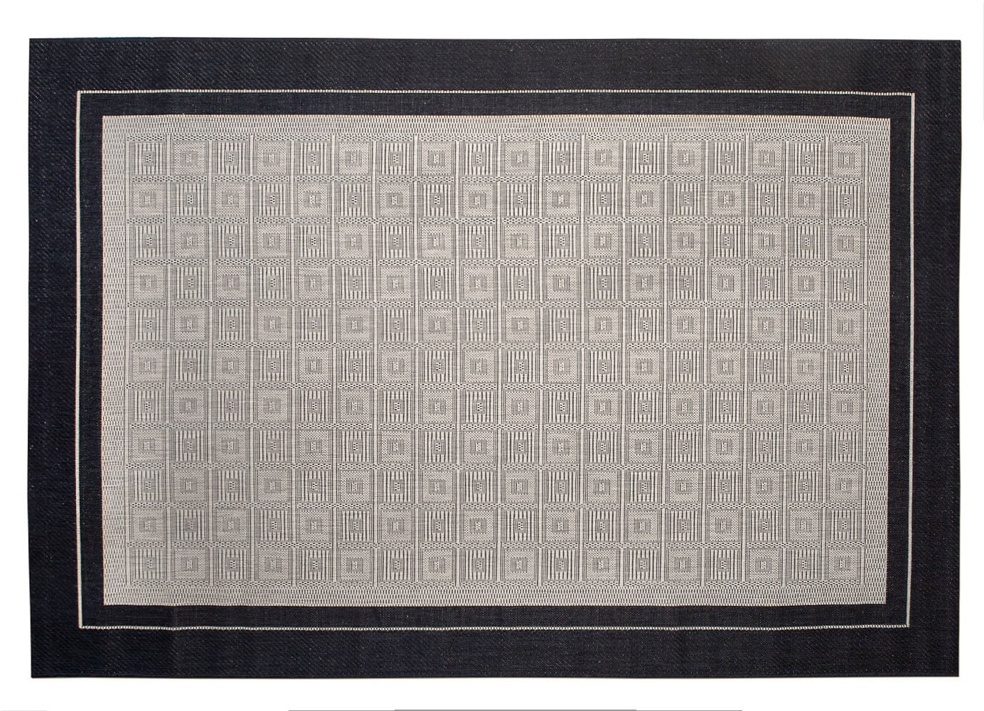 Idaho 200x290 Svart/silver