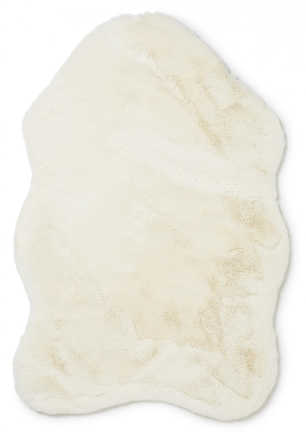 Fluffy rug - ivory
