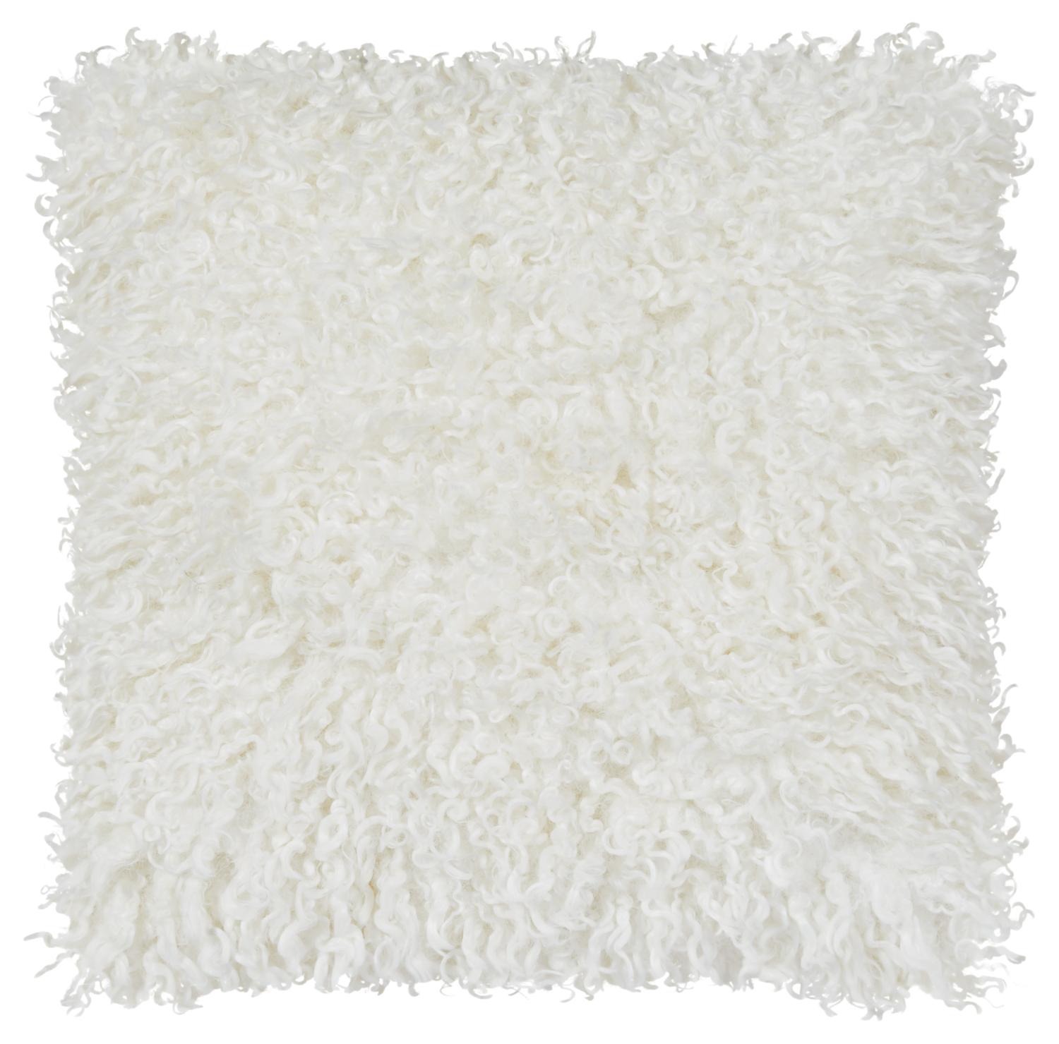 Wooly Cushion - ivory