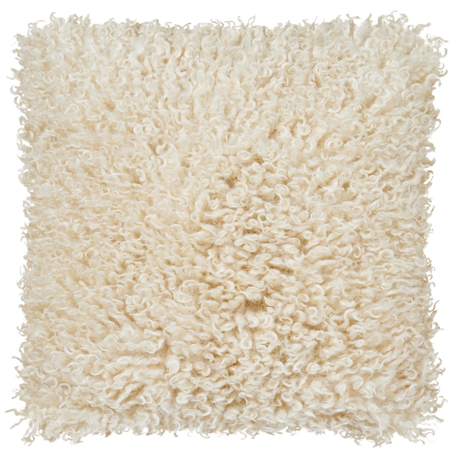 Wooly Cushion - beige