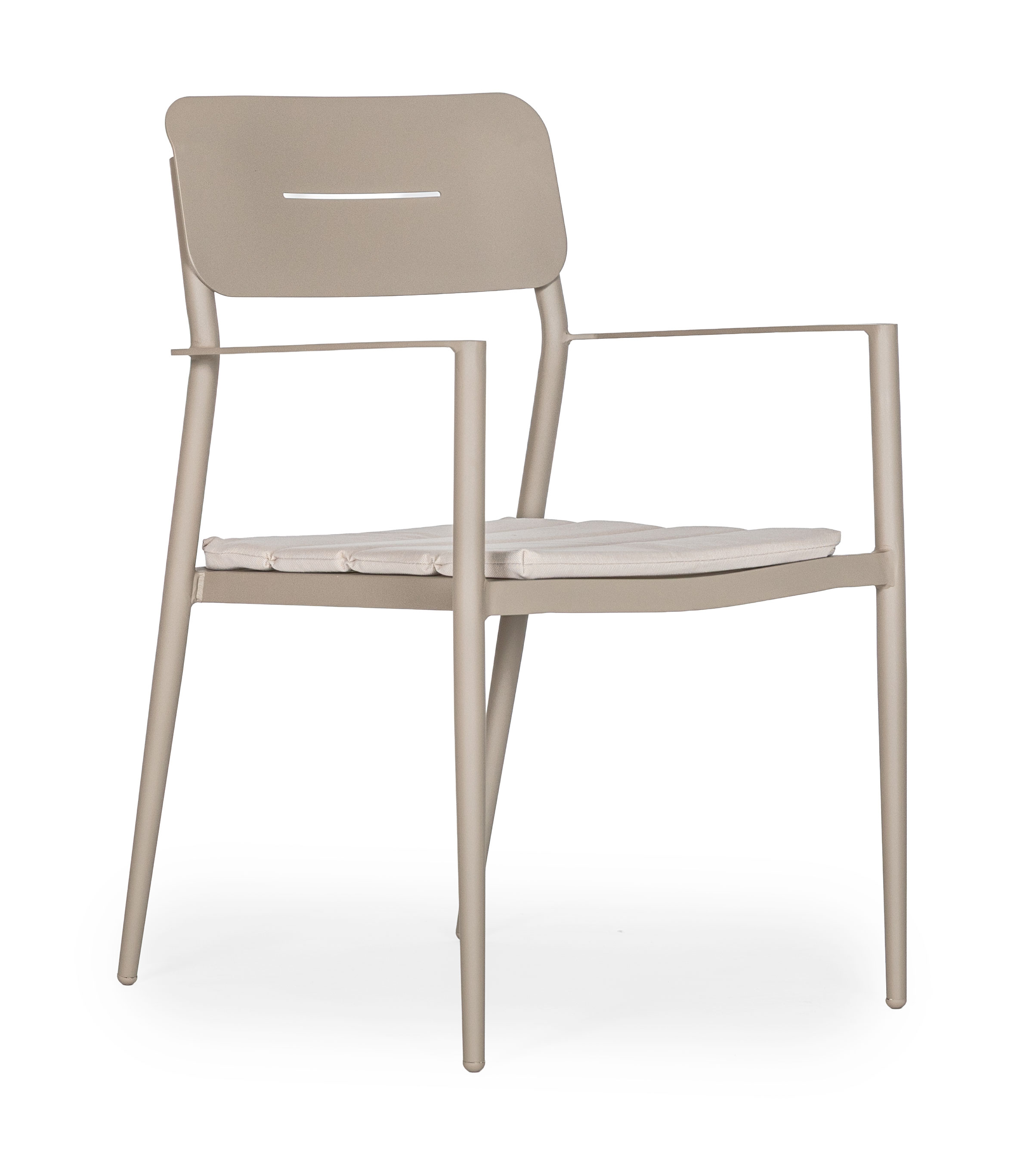 Lodes karmstol beige