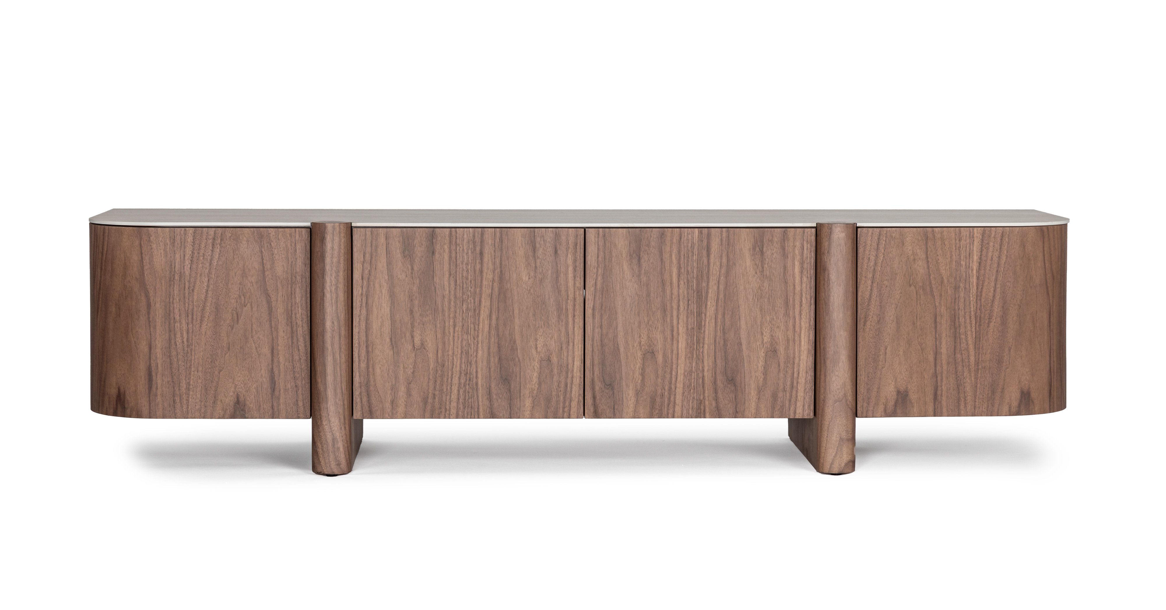 Lumeo tv-bänk valnöt