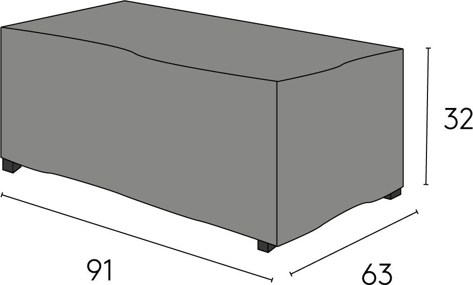 Lundamo möbelskydd soffbord