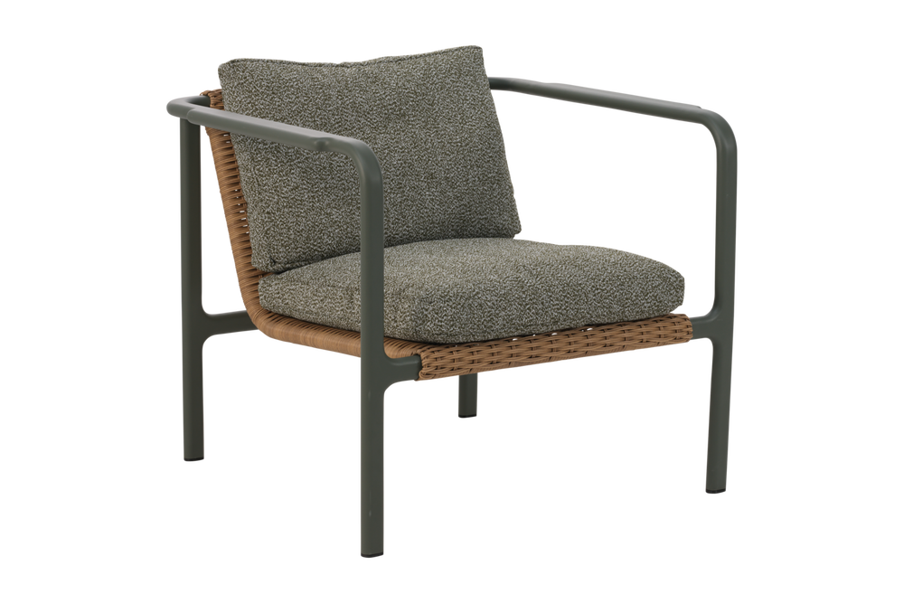 Motty fåtölj nordic green/teddy verde