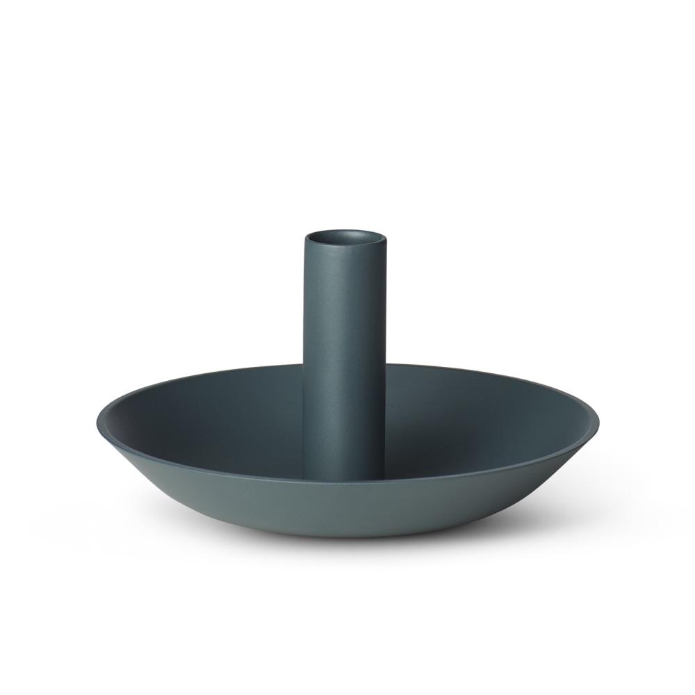 The Water Lily Ljusstake Ø15 cm Forest Green