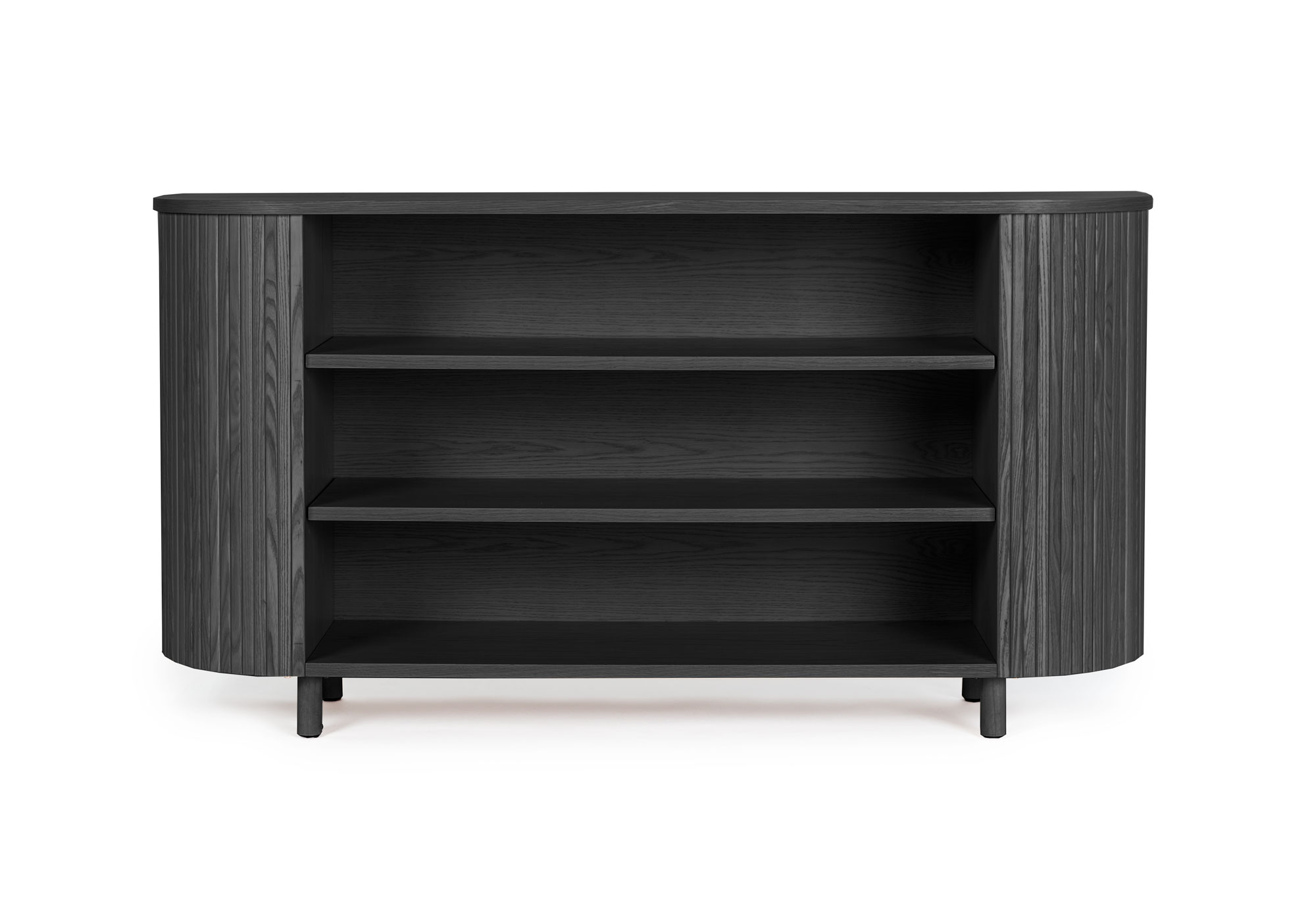 Circle sideboard 160cm svartpigmenterad