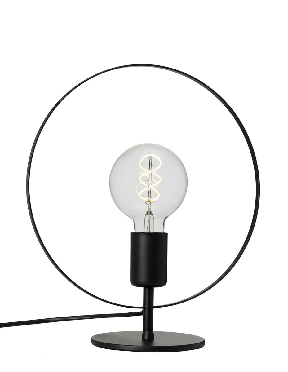 Spartan Ringo bordslampa svart